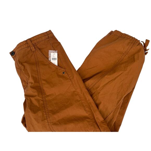 Anthropologie Pilcro Tactical Utility Jogger Pants | M, Cinnamon Brown NWT $128 - Picture 6 of 12